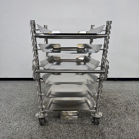 Stainless Steel Tray Cart image 2